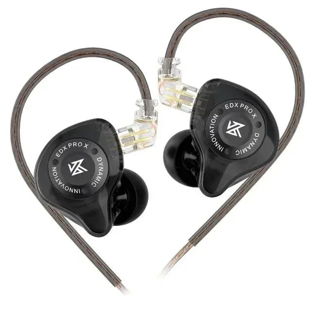 Wired Earbuds with Microphone and HiFi Bass Noise Cancelling Tidesmit Black NO MIC China Mainland Tidesmit