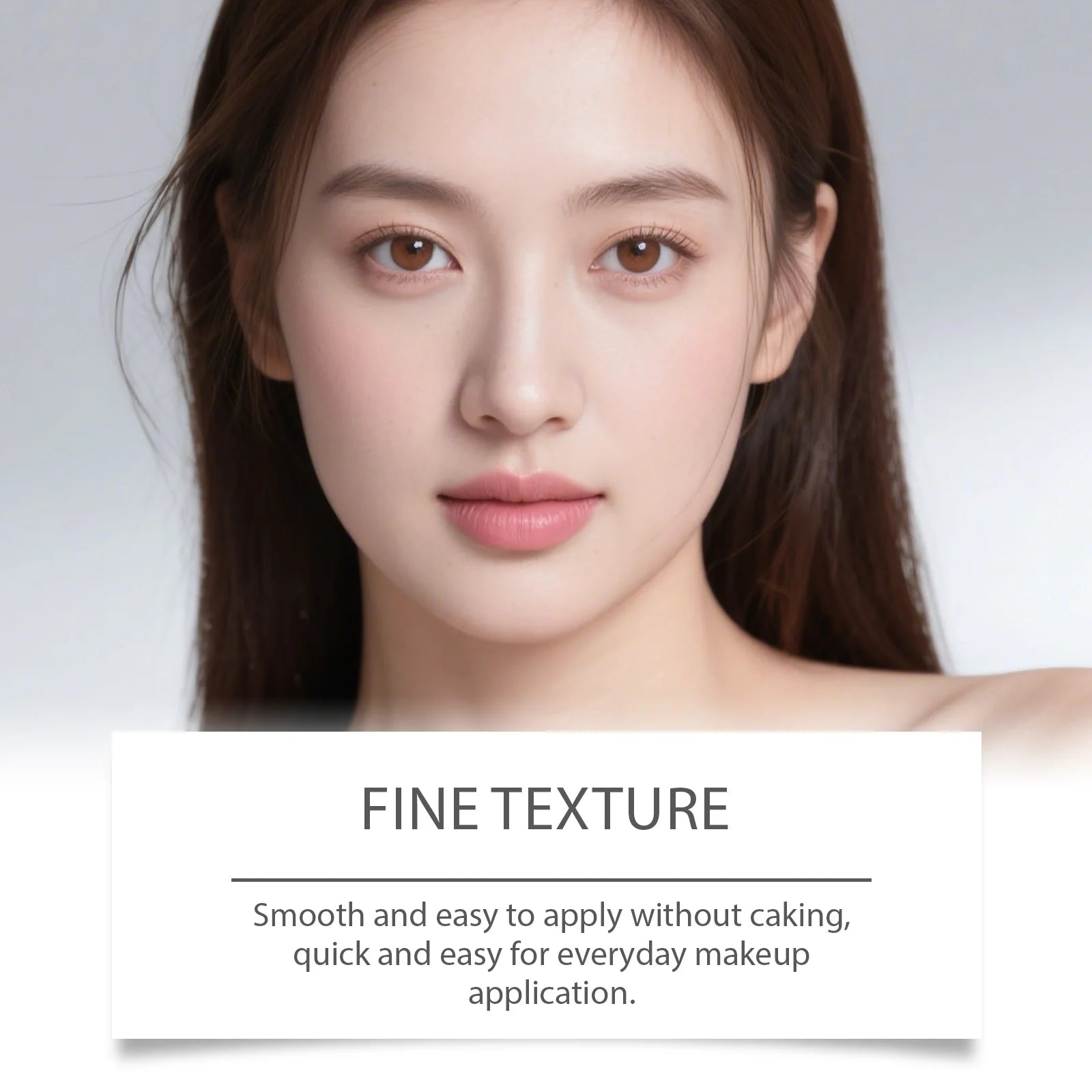 Tidesmit color changing foundation texture closeup showing full coverage moisturizing formula with SPF 15 sun protection