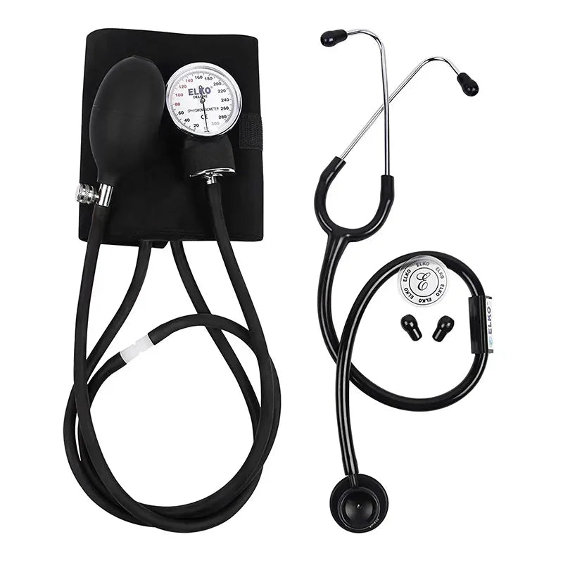 Blood Pressure Monitor BP Upper Arm Sphygmomanometer Manual Blood Pressure Stethoscope With Zipper Bag For Adult Home Use