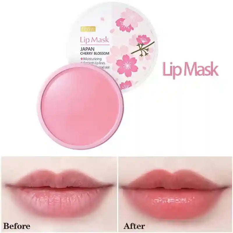 Sakura Lip Mask - Moisturizing Repair Treatment for Dry Lips 15g Lip Care Tidesmit