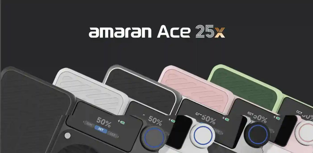 Amaran Ace 25x Pocket Bi-Color LED Video Light for Content Creators Tidesmit