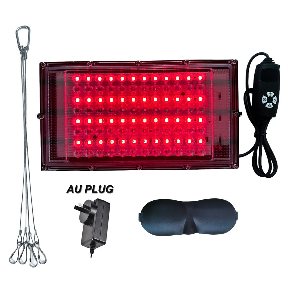 660nm&850nmRed Light Therapy Lamp LED Infrared Light Therapy Near Infrared Light Device Full Body Pain Relief Skin Care Device