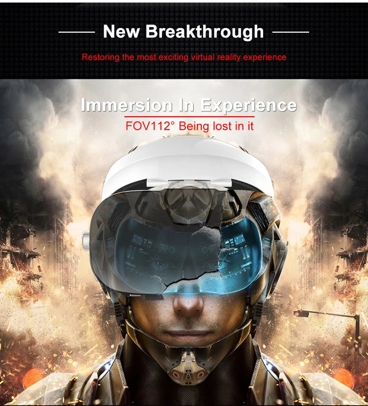 VR Headset for Smartphones with Remote - Immersive 3D Mobile Gaming Tidesmit
