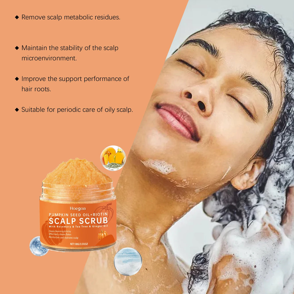 Scalp Nourishing Scrub: Professional Gentle Exfoliating Hair Treatment Scrubs Treatments Tidesmit