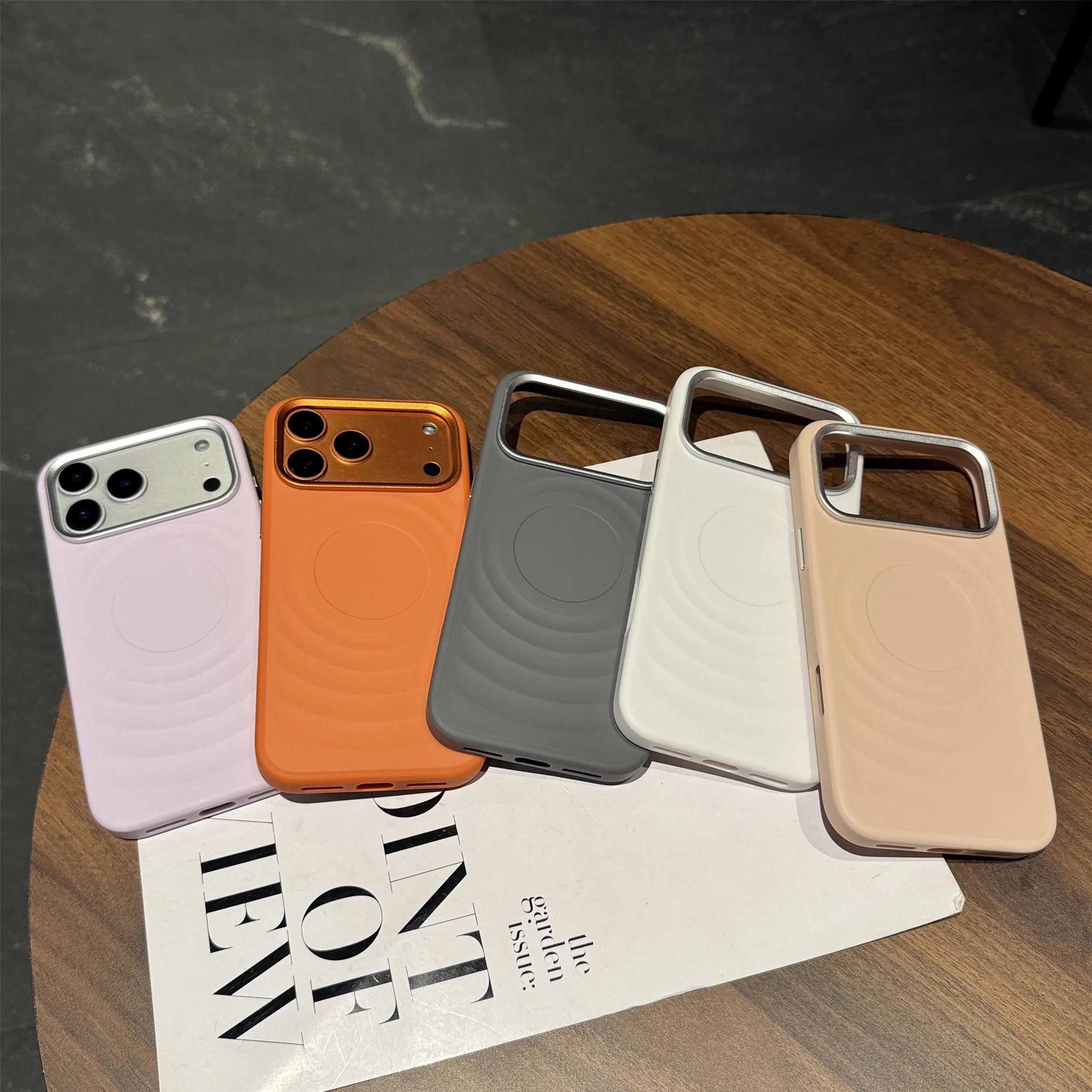 Magnetic iPhone 16 Pro Case: Slim Shockproof Silicone Cover Tidesmit