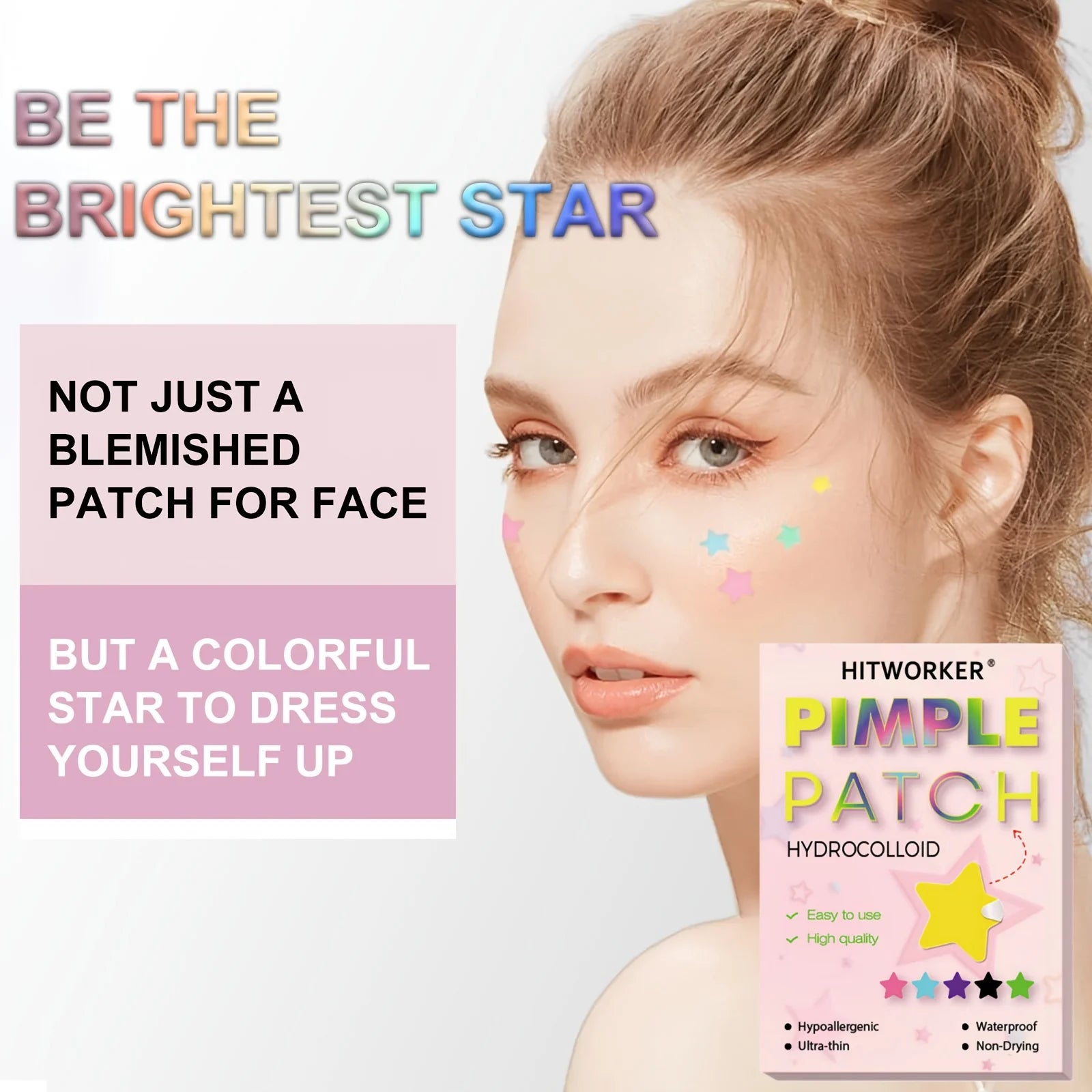 1680Pcs Hydrocolloid Emergency Concealer Patch Gentle and non-irritating, covering blemishes, acne, perfect concealer acne patch
