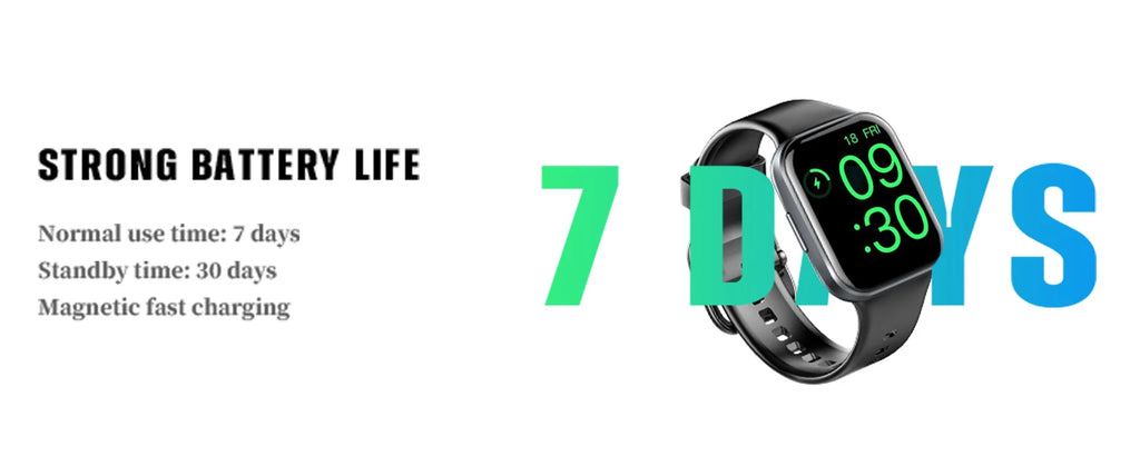Q23 Smart Watch, Fitness Tracker Watch, 1.69'' Touch Smartwatch Fitness Watch with Pedometer/Sleep Monitor.