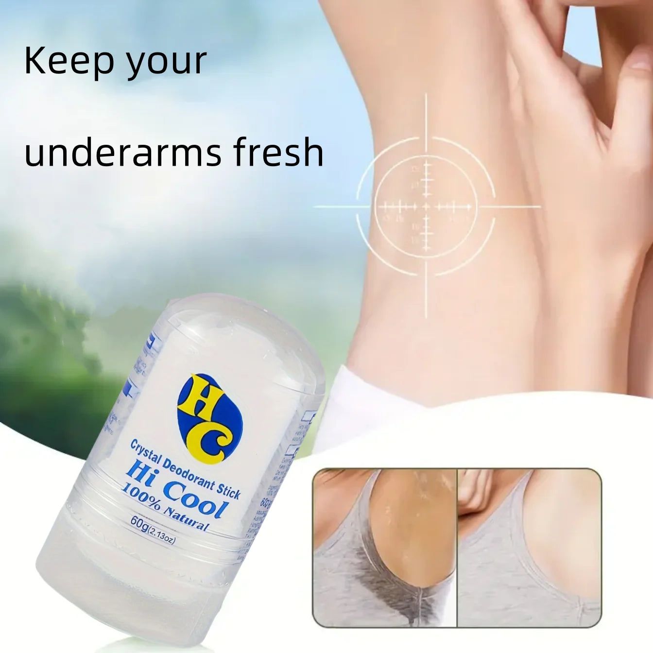 Tidesmit Pack of 6 Men Dry Impact Roll-on Antiperspirant providing 72h reliable alcohol-free odor protection