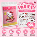 100PCS hello kitty Acne patches, facial acne patches, hydrogel acne removal patches, concealer