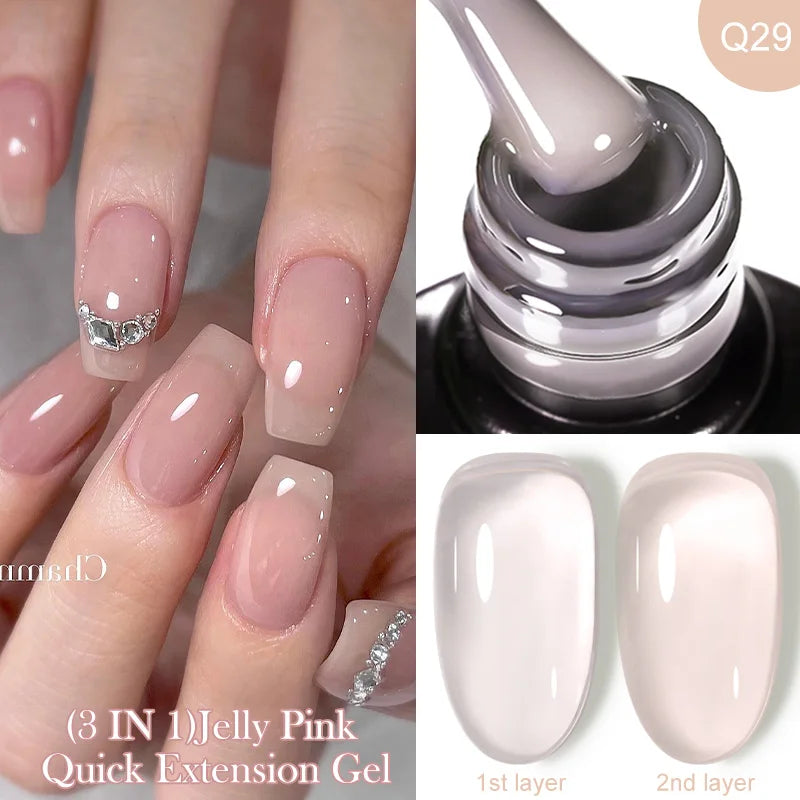 Extension Gel Nail Polish Jelly Soak Off Kit for Permanent Makeup Artists Permanent Makeup Machines LC-Q29 Tidesmit