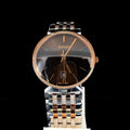 Branded Luxury Men's Rose Gold Mechanical Watch Stainless Steel Case 40mm Glass Dial Analog ETA Movement Diamond Bezel 20mm Band