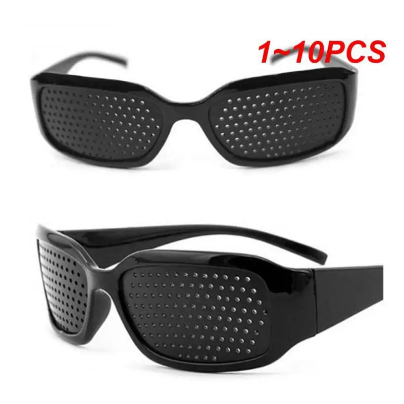 Pinhole Glasses for Eye Strain Relief - Lightweight Vision Training Aid Tidesmit