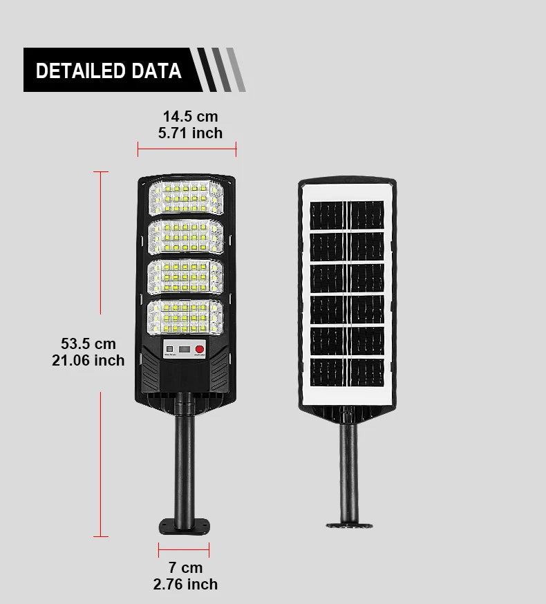 20000000LM Outdoor Solar LED Lights Ultra Bright Solar Induction Wall Lamp IP67 Waterproof Solar Garden Lamp Spotlights