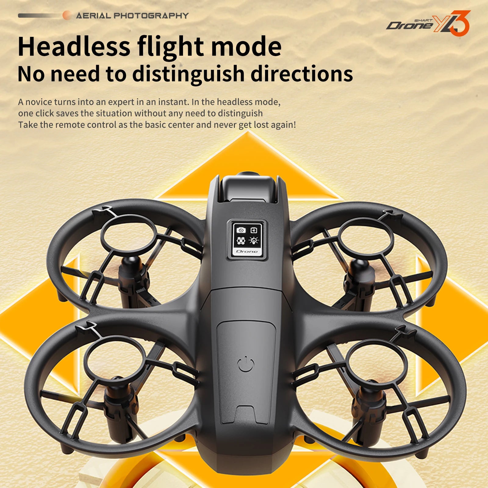 4K Camera Drone for Kids with Screen - Foldable Remote Control Quadcopter Tidesmit