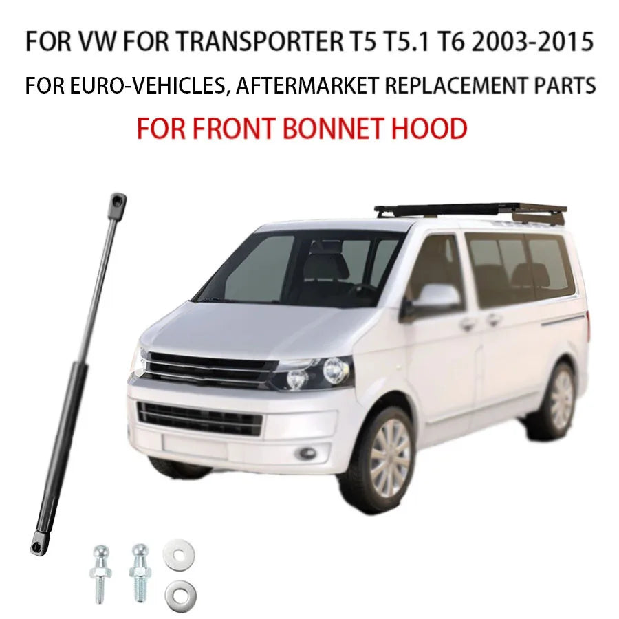 1pc Front Bonnet Strut For VW For Transporter T5 T5.1 T6 2003-2015 Gas Spring Holder