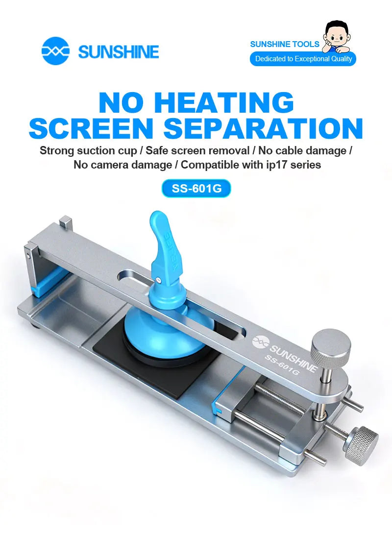 SUNSHINE SS-601G LCD Screen Separator Mobile Phone Free Heating Screen Quick Removal Clamping Fixture