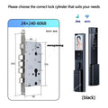 RAYKUBE S90 Jlink WiFi 3D Facial Palm Vein Recognition Rechargeable Smart Fingerprint Lock With Dual WIFI Cameras APP Video Call