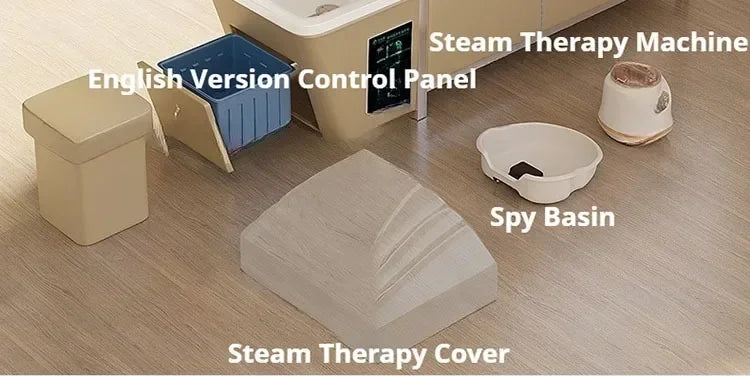 Head Spa Shampoo Chair with Water Tank - Reclining Salon Wellness Bed Massage Chairs Tidesmit
