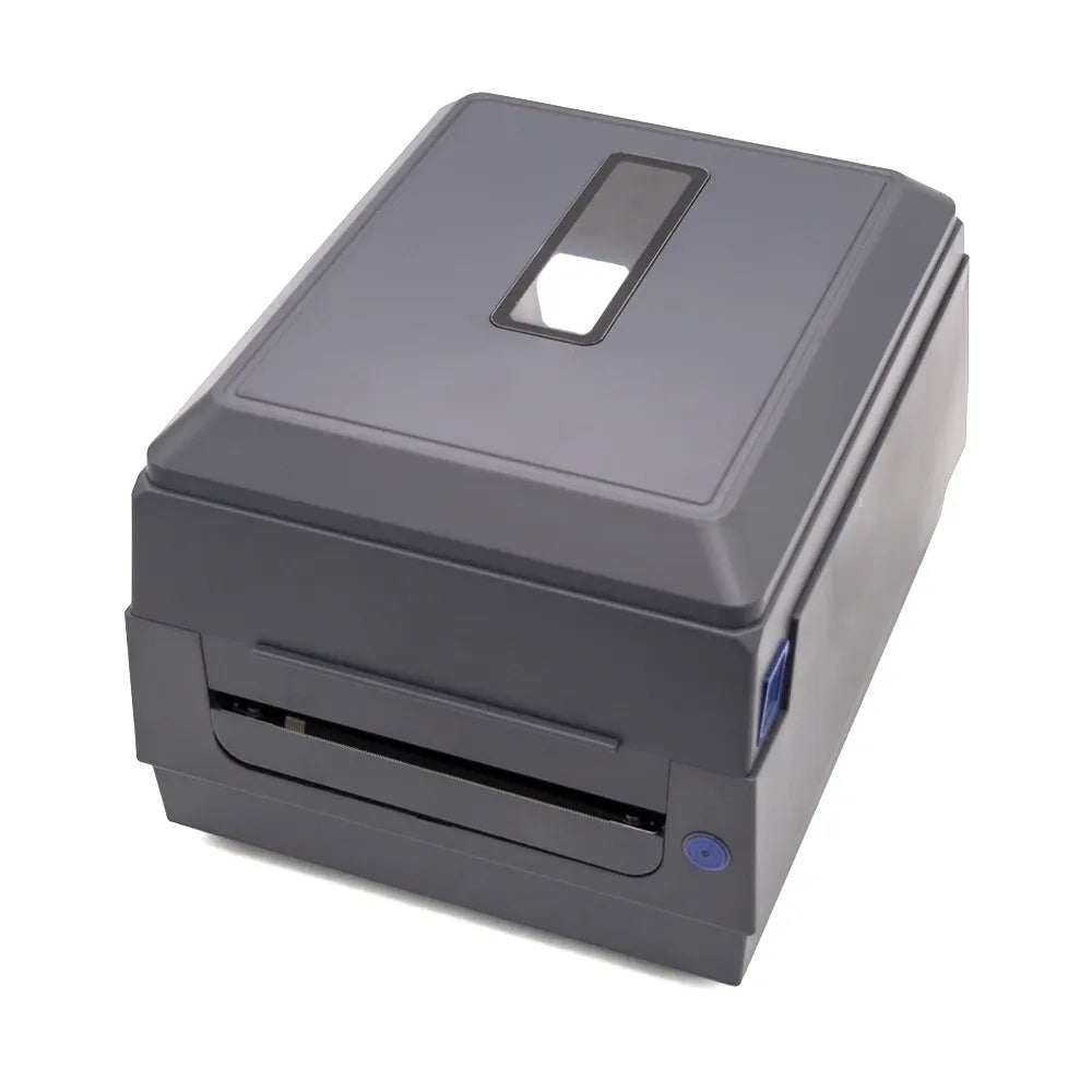 Desktop 110mm Barcode Shipping Label Printer USB Interface Thermal Transfer Printer With Ribbon