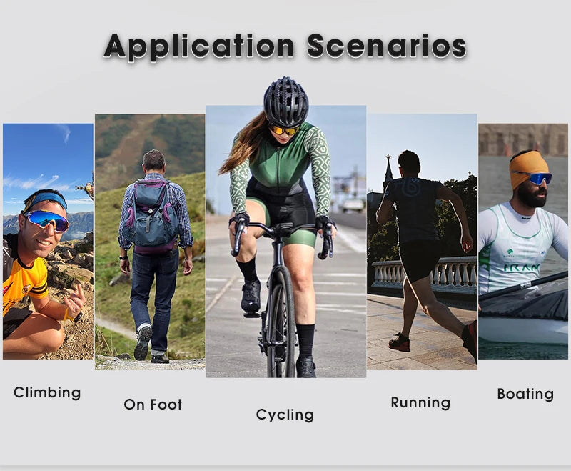 SCVCN Cycling Glasses Outdoor Sports Bicycle Sunglasses Women Road Bike Glasses Men MTB Cycling Sunglasses