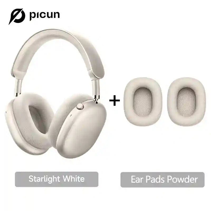 Wireless Headphones with Hybrid Active Noise Cancellation & 180H Battery Khaki with Earpads China Mainland Tidesmit