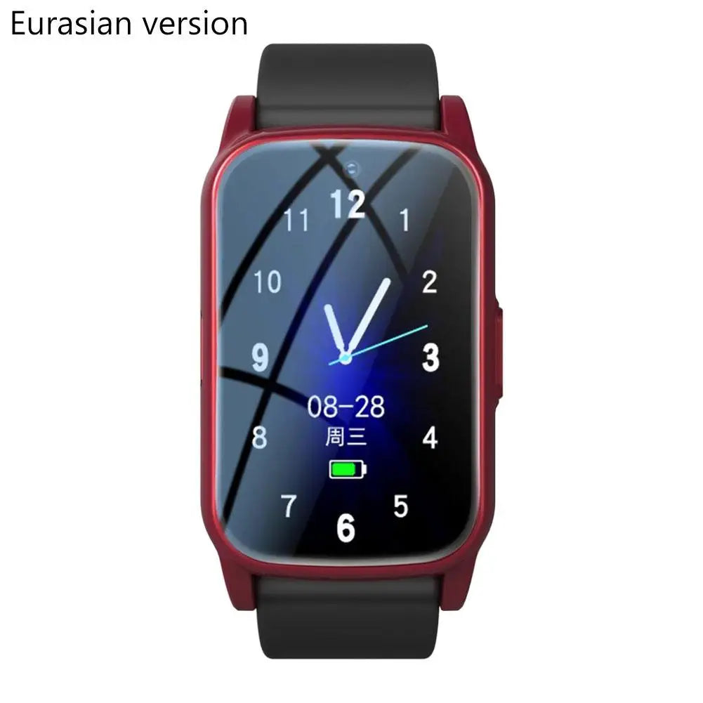 Elderly Smart Watch With Fall Detection GPS Tracking SOS Alert HD Video Call Waterproof Fitness Heart Rate Monitor For Seniors