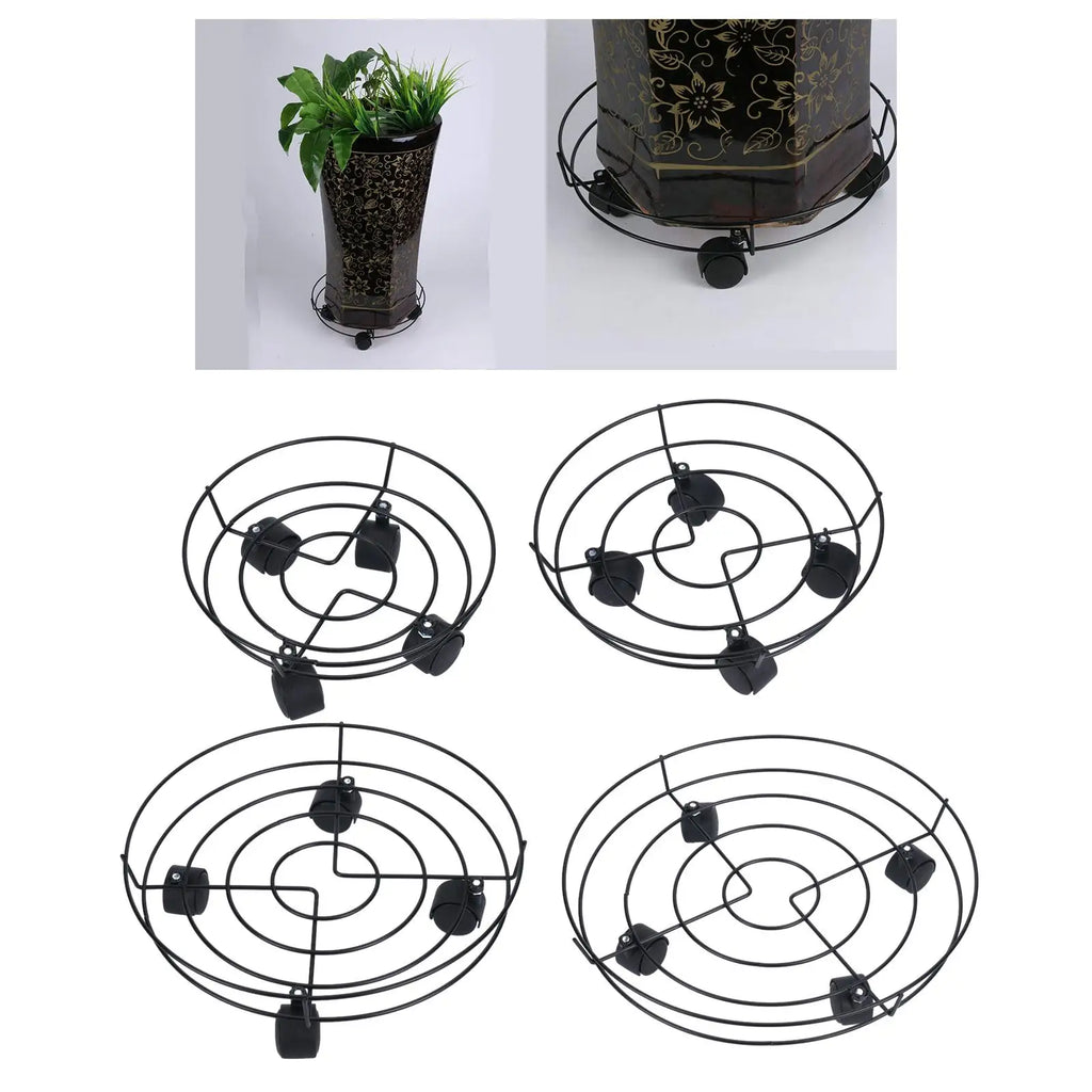 Plant Trolley on Wheels Heavy Duty Plant Stand with Wheels for Large Potted Trees Large Pots Plant Pot Indoor Large Vases