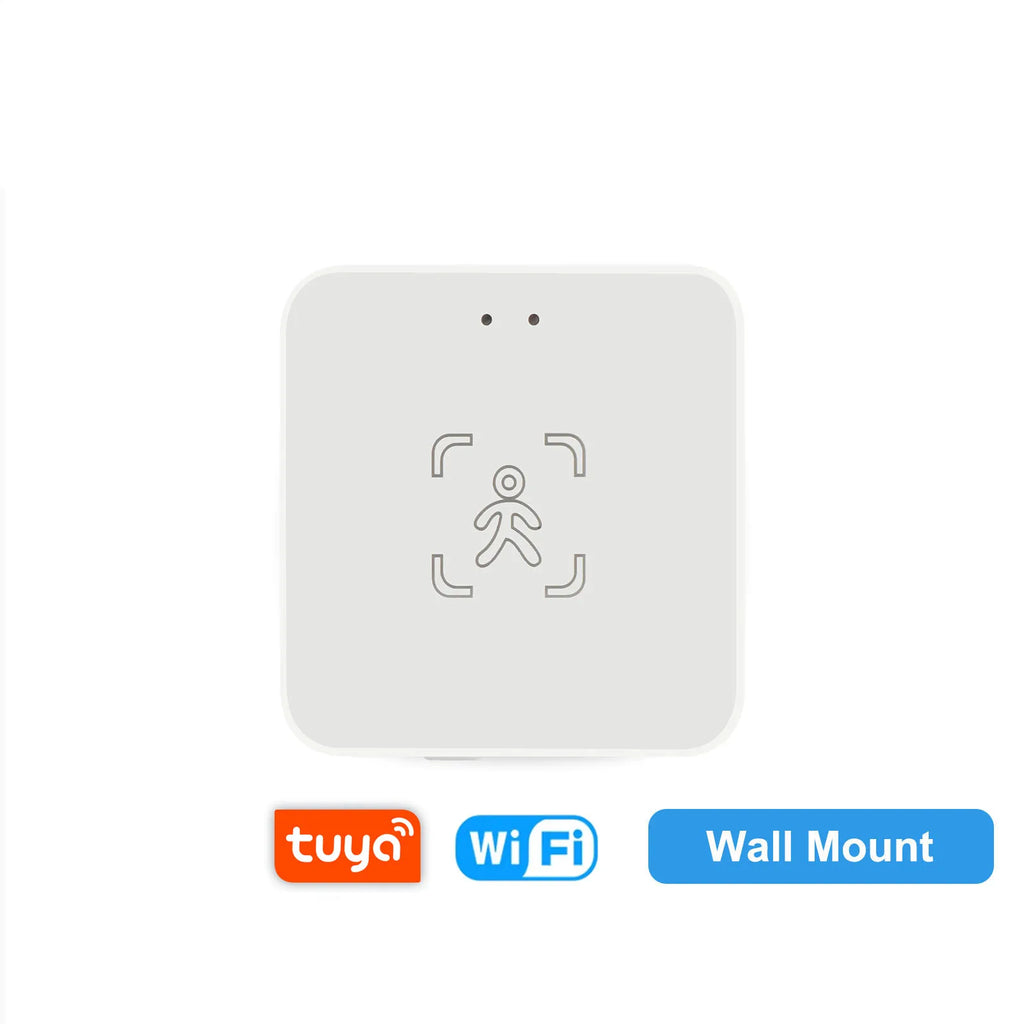 Tuya WiFi / Zigbee Human Presence Detector 24G,Luminance/Distance Detection, Smart Human Body PIR Sensor Support Home Assistant