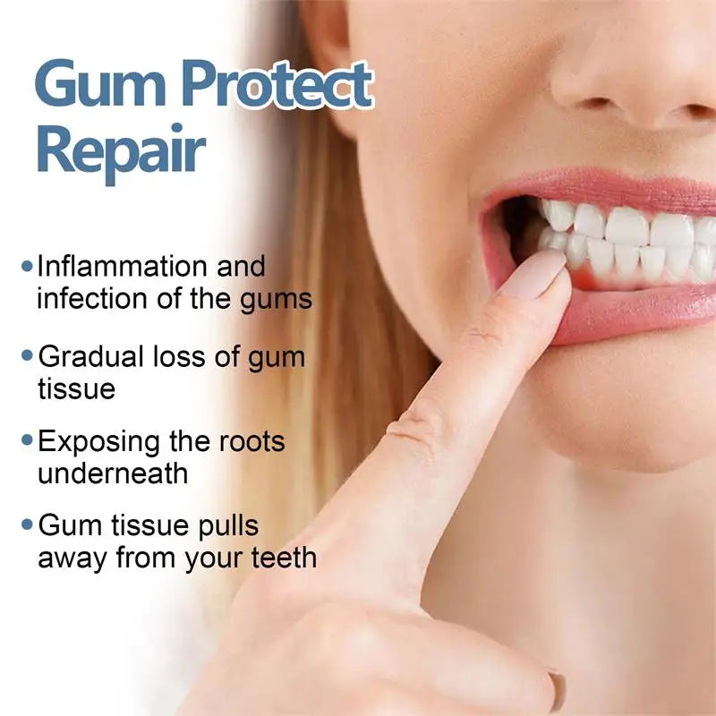 Tidesmit gum repair and teeth whitening gel for gingival health and stain removal