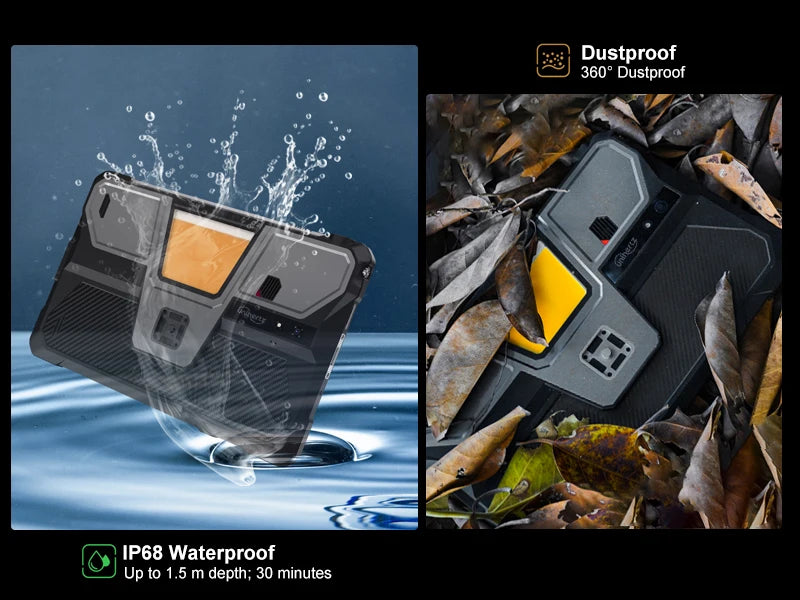 Unihertz Tank PAD 8849 Rugged Projector Phone Tablet Android 32GB 512GB 21000mAh 10.95" FHD Dual Speaker Waterproof Tablet