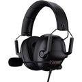 Wired Gaming Headset with Mic - Noise Cancelling PC PS5 Console Audio black Tidesmit
