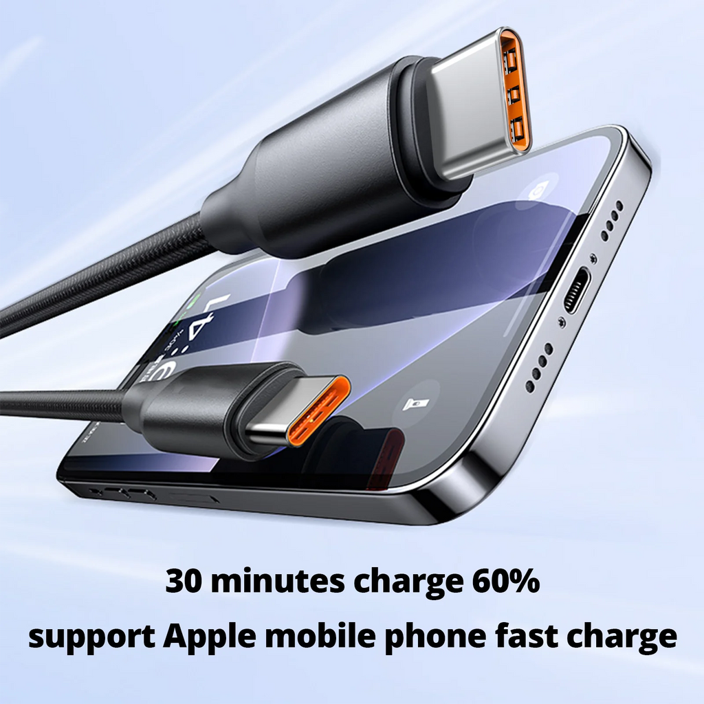2-in-1 Wireless Charger for iPhone & Apple Watch | Qi Certified 1.2m Black Tidesmit