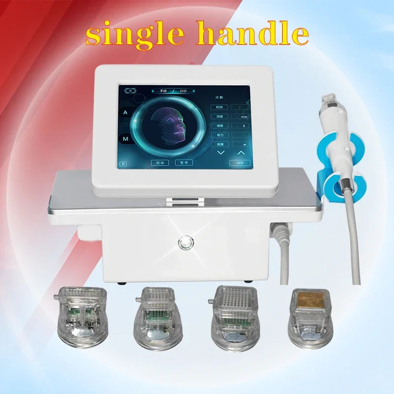 RF Fractional Microneedling Machine 150W for Professional Skin Tightening Scrubs Treatments White 150W Tidesmit