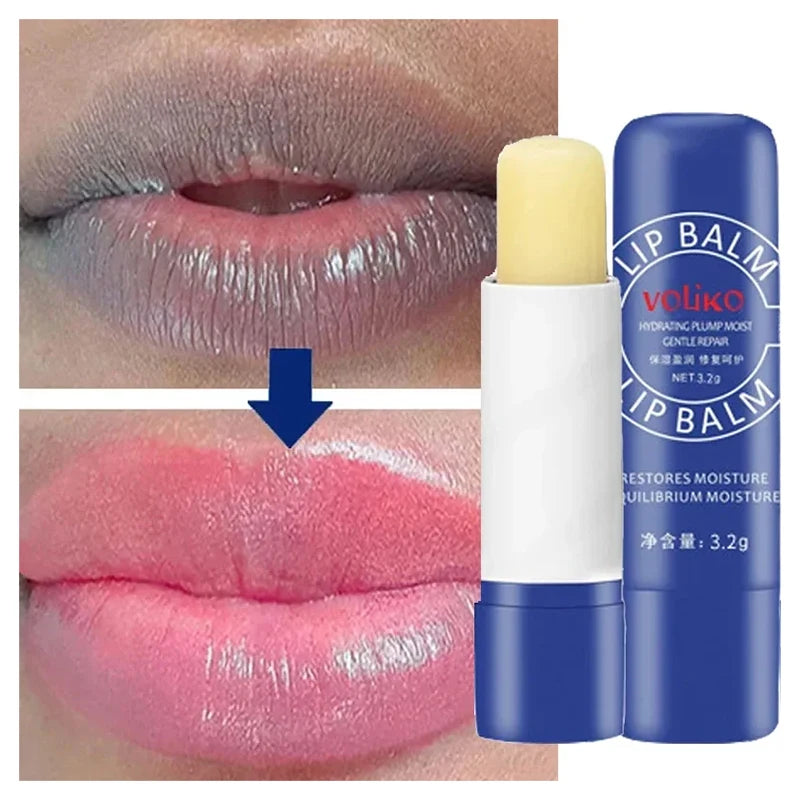 Lip Exfoliating Scrub and Moisturizing Balm Set for Dark Lips - Tidesmit Lip Care Tidesmit