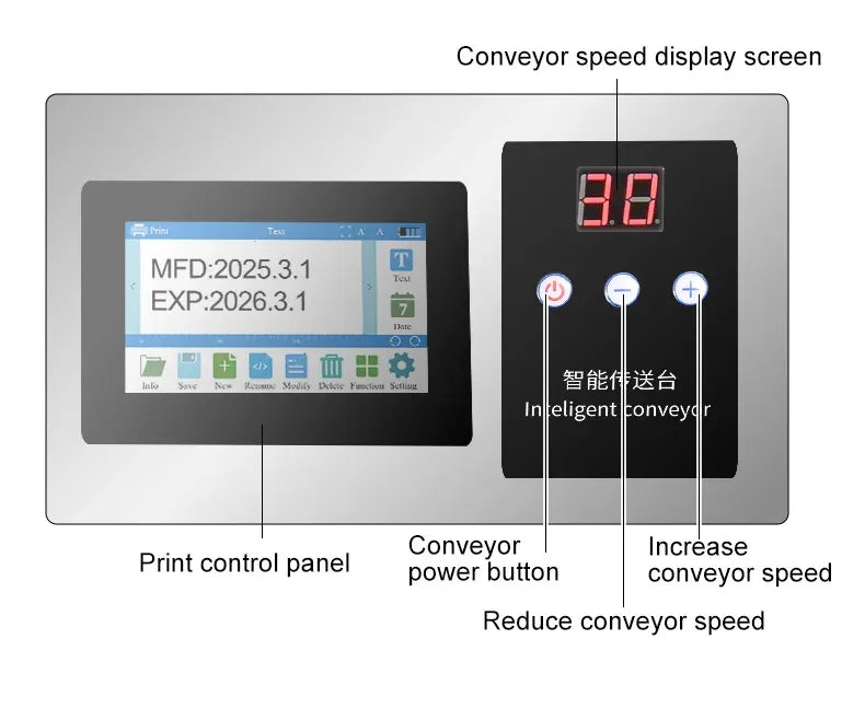 High Quality Online Printer With Paging Function For Bag Box Using Date Time Logo Barcode Printer Factory Price