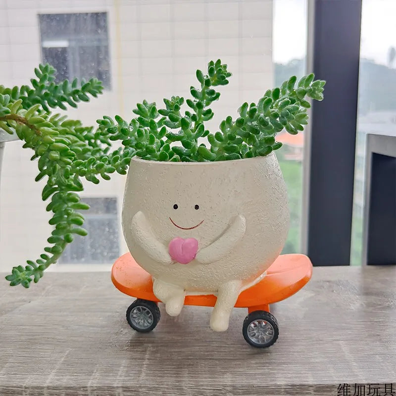Creative Succulent Planters—Mini Hanging Planters for Home Gardening Decor