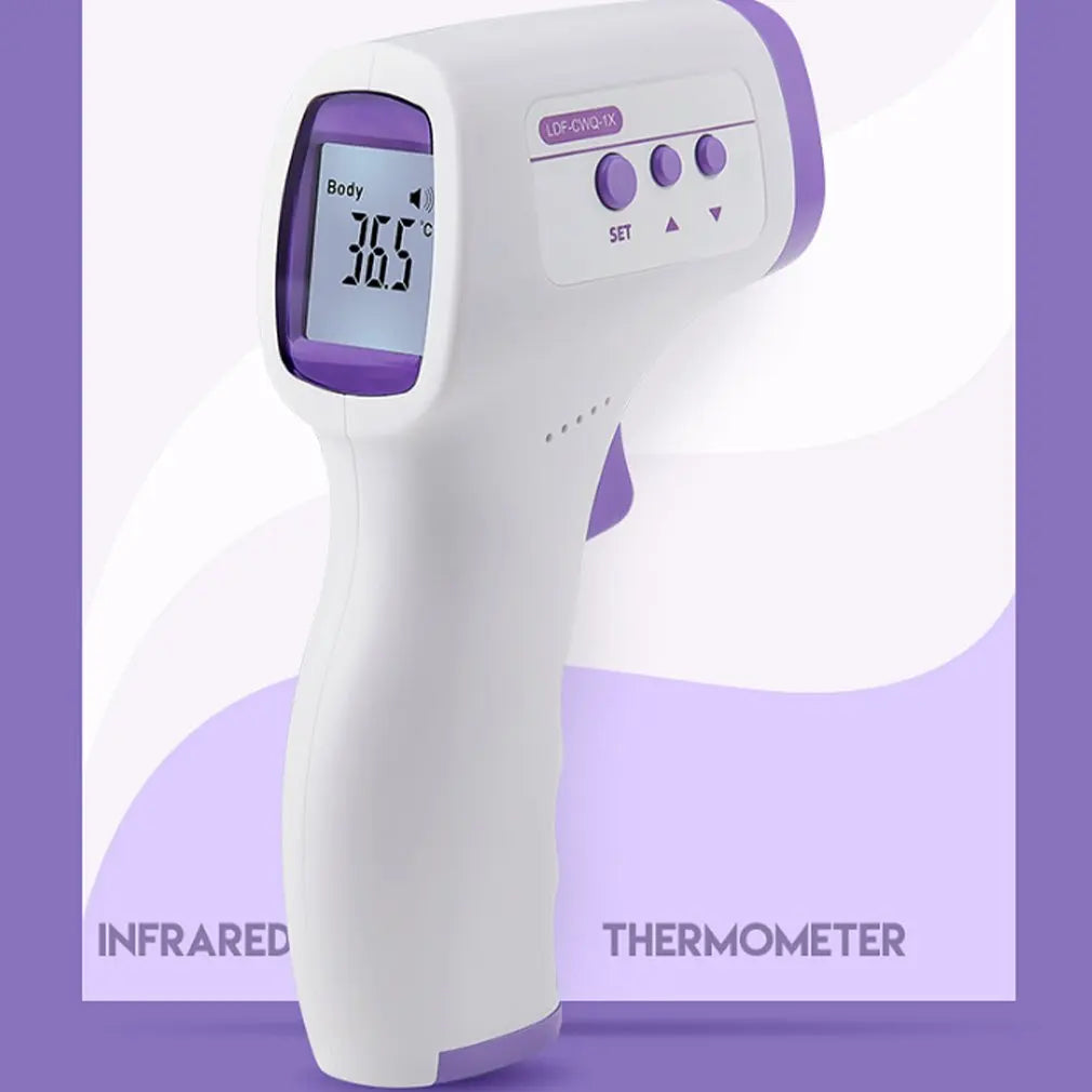 Digital Infrared Thermometer Forehead Body Non-Contact Fever Thermometers Or Medical Portable Finger Pulse Oximeter Blood Oxygen