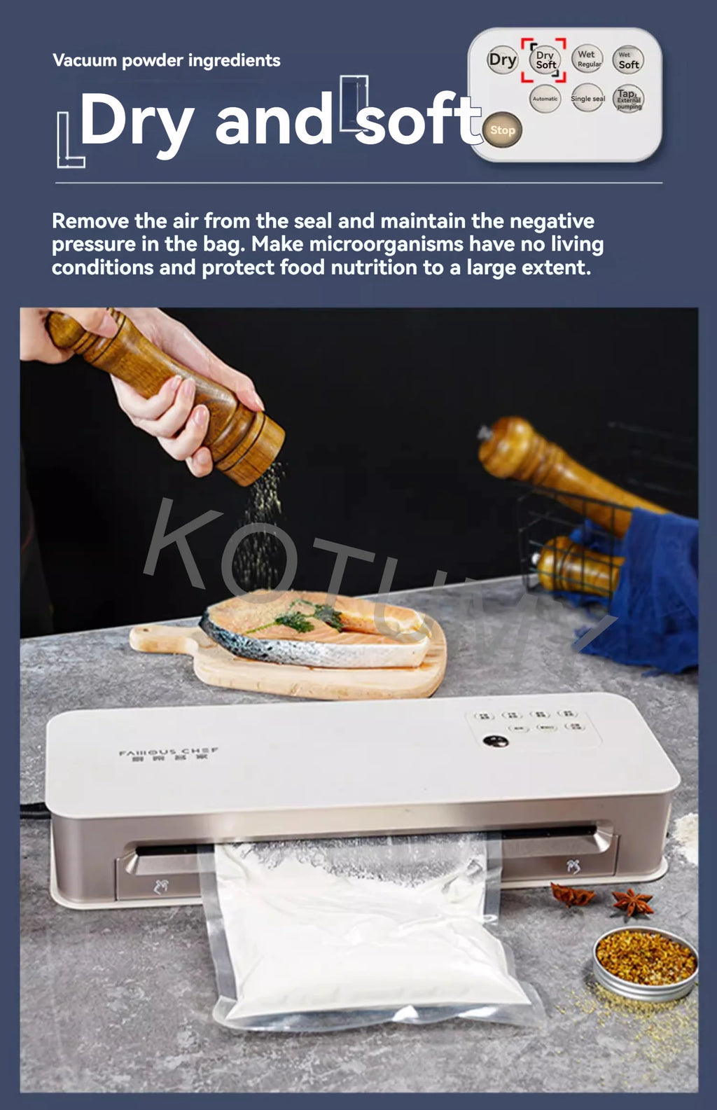 Fully Automatic Creation Of Vacuum Sealing Machine Family Expenses Heat Sealer Vacuuming retain freshness