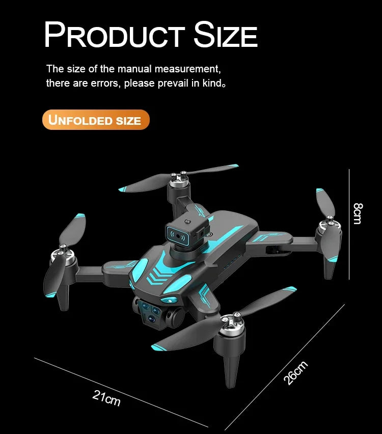 Foldable Camera Drone with Obstacle Avoidance - Tidesmit 4K Series Tidesmit
