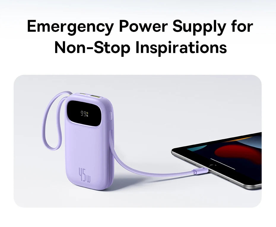 20000mAh Portable Charger with Fast Charging PD Power Delivery Tidesmit