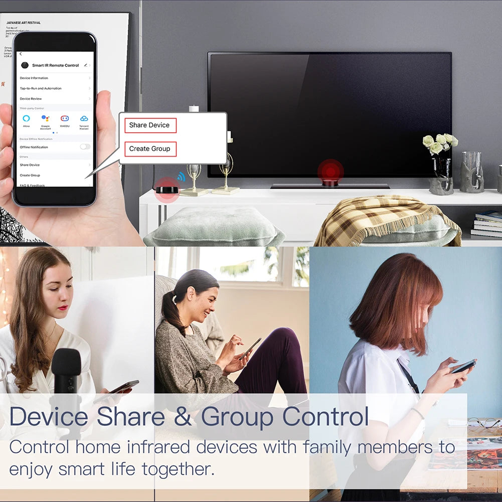 Smart ZigBee Gateway Hub IR Remote 2-in-1 for Alexa & Google Home Tidesmit