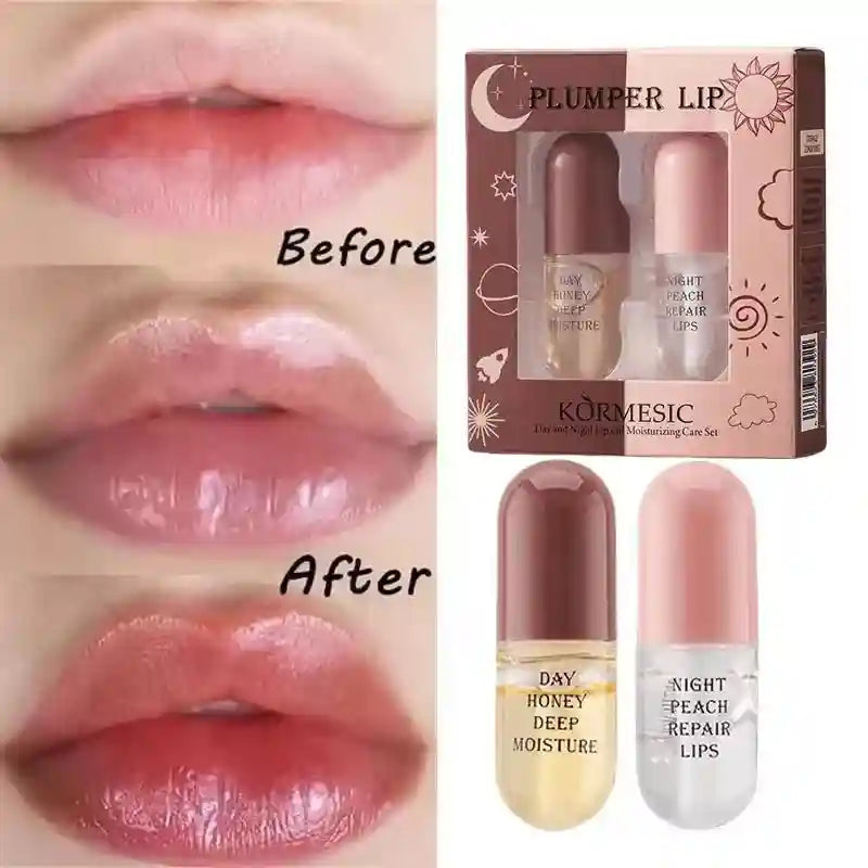 Lip Plumper Serum Instant Volume Hydrating Gloss - 8ml Cruelty-Free Lip Care 1pc-set Tidesmit