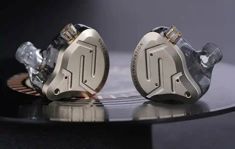 KZ ZSN Pro 2 In-Ear Monitors: Hybrid Dual Driver HiFi Audio Tidesmit