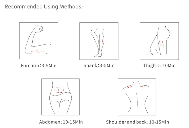 EMS RF Body Slimming Machine - Electric Massager for Muscle Relief Body Shaping Massage Equipment Tidesmit