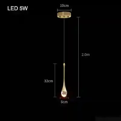 Bubble Crystal Pendant Ring Light for Modern Dining Rooms | Tidesmit A style-1head Tidesmit