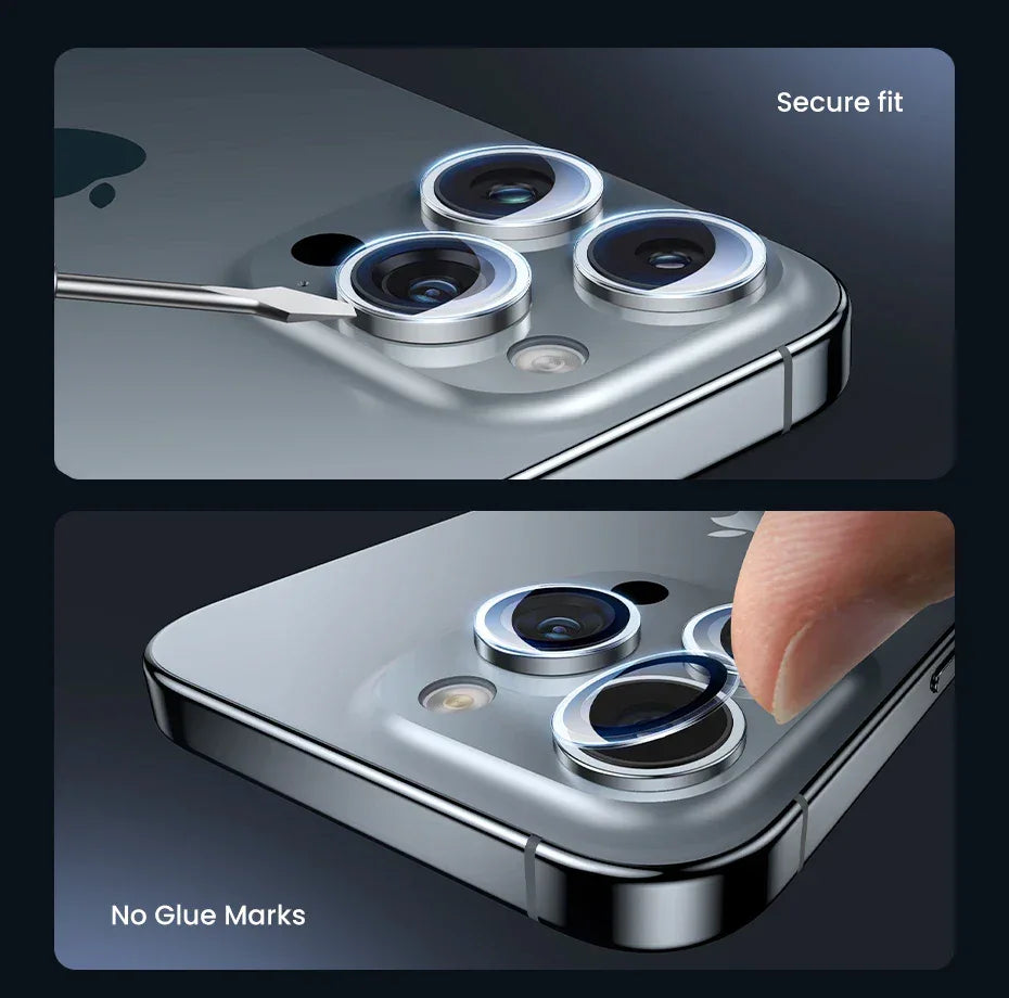 iPhone Camera Lens Protector - 9H Tempered Glass for Maximum Safety Tidesmit