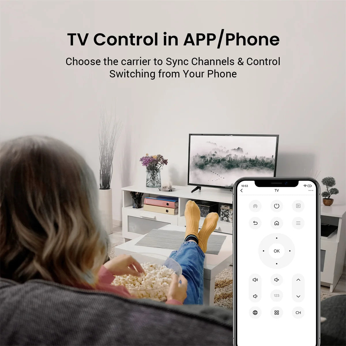 Broadlink RM5 Plus Universal Infrared Remote WiFi Smart Home Remote for TV AC Fans Voice Control Support Alexa Google Assistant