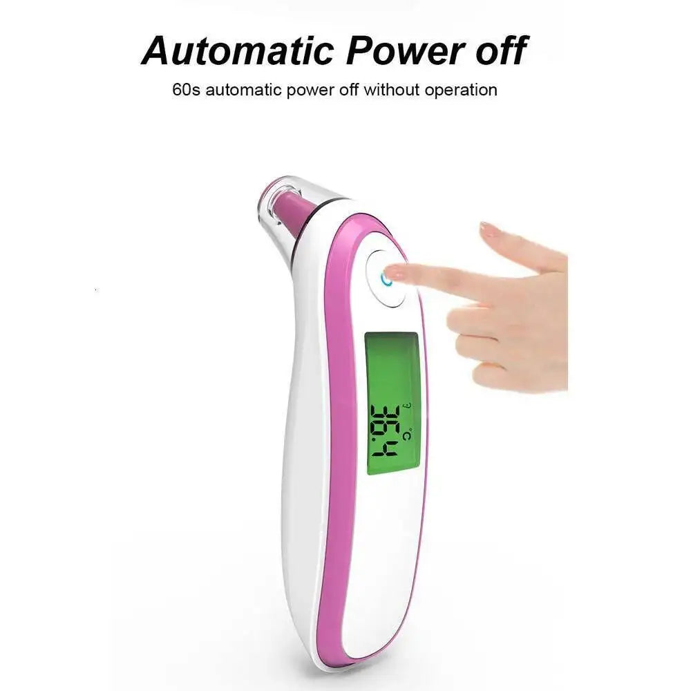 Medical Fingertip Pulse Oximeter Medical Ear forhead Body Infrared Thermometer home Saturation Meter portable  oximetro de pulso