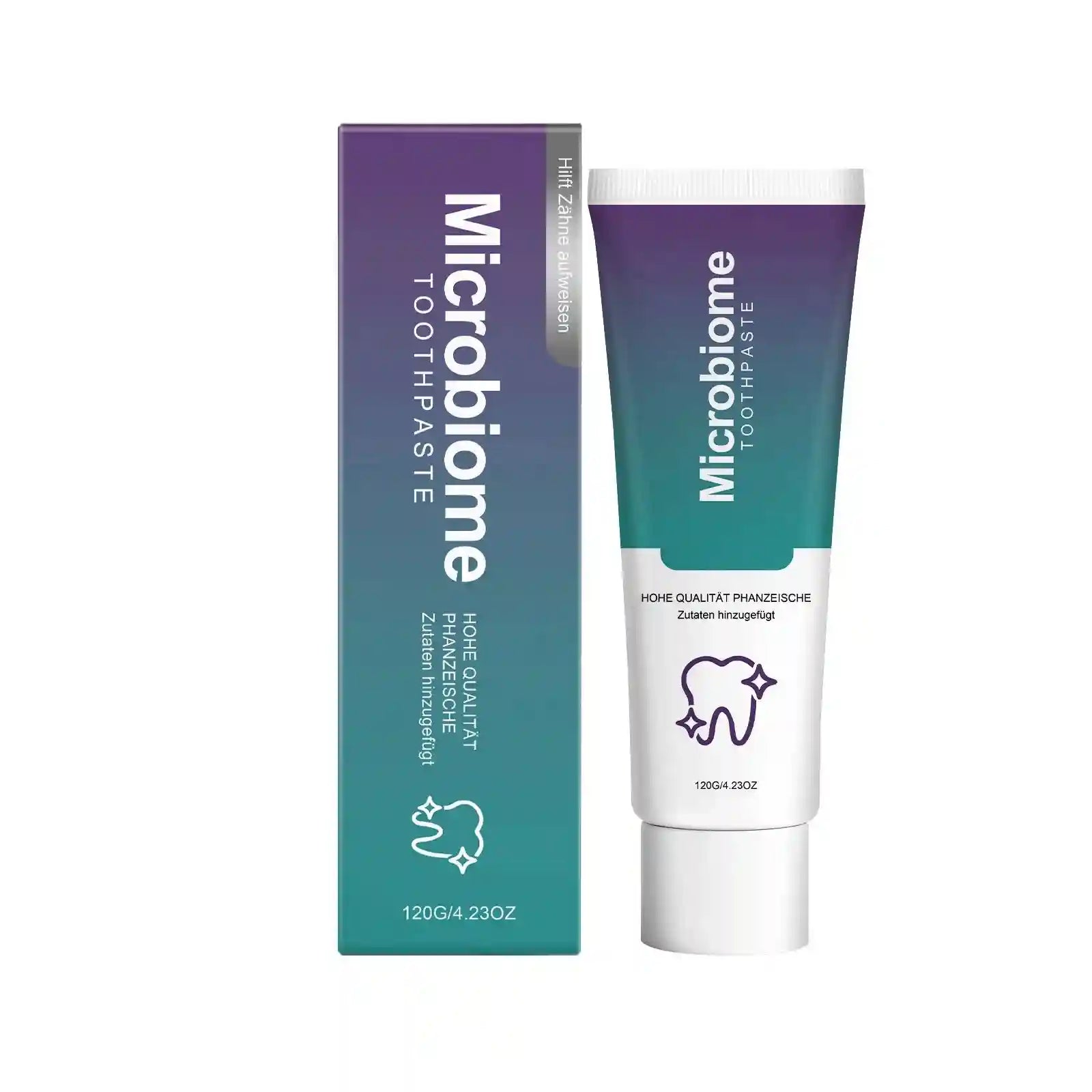 Tidesmit mint whitening toothpaste for deep cleaning dental stains, plaque removal, and fresh breath.