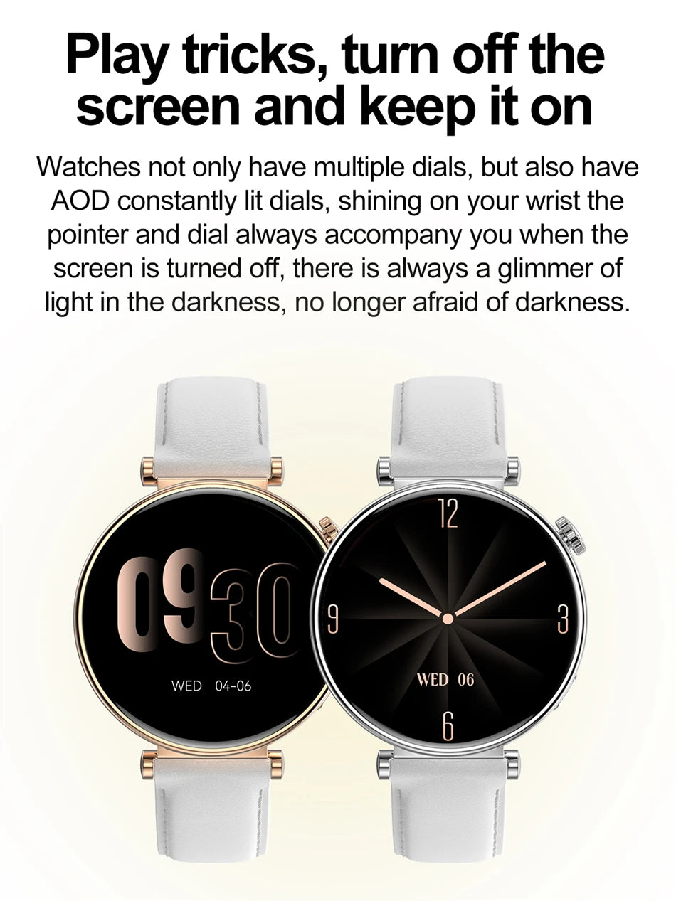 2026 New For Original Watch Mini Women Smartwatch GPS motion trail NFC 466*466 HD Full screen touch Ladies Smartwatch